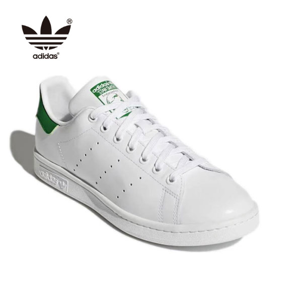 Stan Smith 綠 Adidas愛迪達三葉草史密斯綠尾小白鞋 2021超熱賣