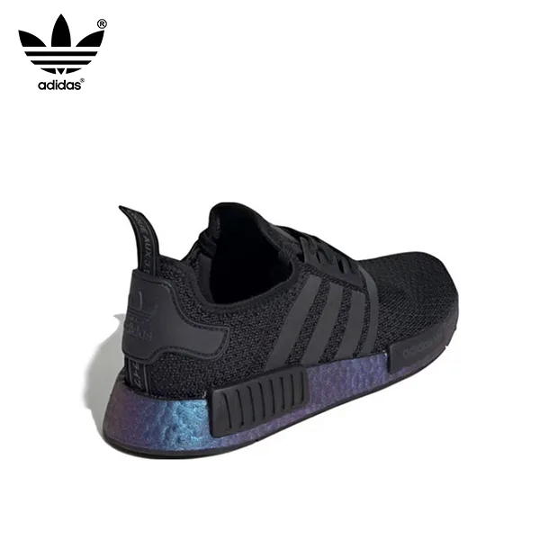 Adidas NMD R1 變色龍 黑紫 漸變 慢跑鞋 FV3645