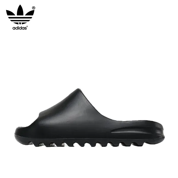 Adidas Yeezy Slide 黑色椰子厚底拖鞋 HQ6448