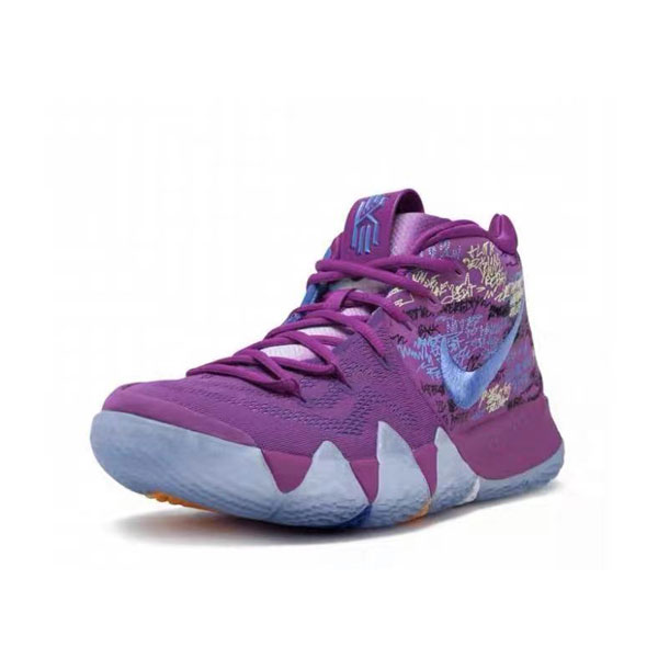 Nike Kyrie 4 彩色 防滑耐磨 實戰籃球鞋 鴛鴦 紫綠