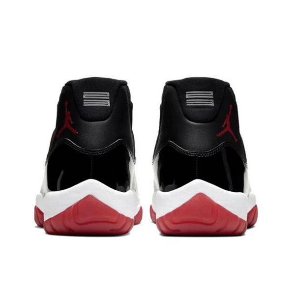 限時特價#2022熱銷 Air Jordan 11 Bred 季後賽 黑紅 籃球鞋 男女同款