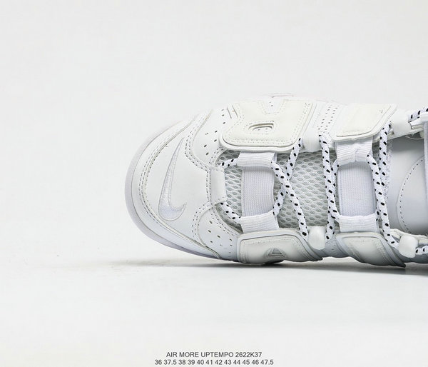 特價好康 Nike Air More Uptempo 96 QS 皮蓬 初代 系列 經典 高街 百搭 休閑 運動 籃球鞋 全白 男女鞋
