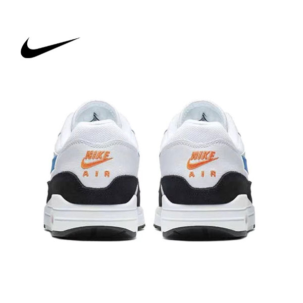 新款上架#2022熱銷 Nike Air Max 1 “Photo Blue Total Orange”黑白藍 男女同款