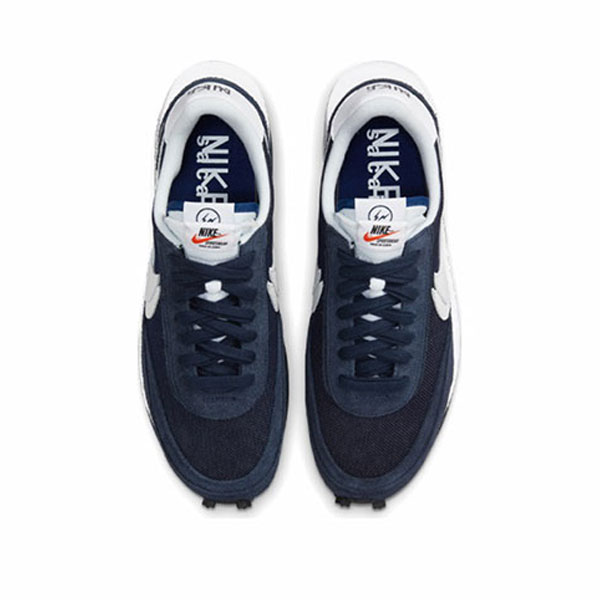 Nike Ldwaffle x Sacai x Fragment Blackened Blue三方聯名 結構 華夫鞋 男女同款#透氣舒適