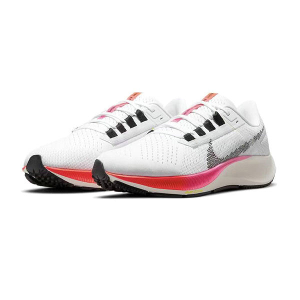購買安心#2022熱銷 Nike Zoom Pegasus 38 透氣緩震疾速跑鞋 男女同款 粉白