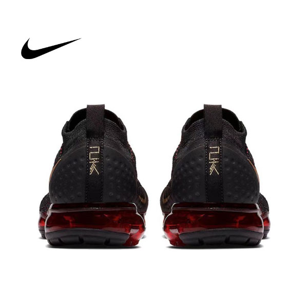 經典熱銷款#2022熱銷 Nike Air VaporMax Flyknit 3.0 低帮 輕便跑步鞋 黑魂 男女同款