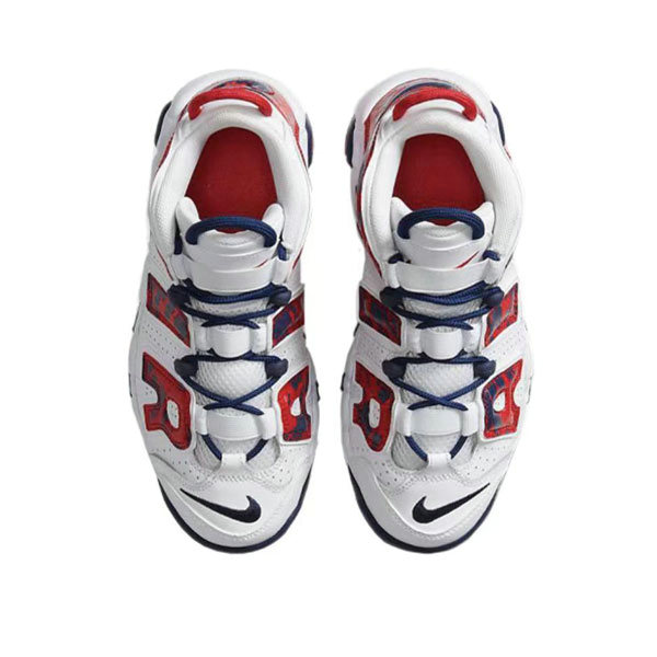 好穿舒適#2022熱銷 Nike Air More Uptempo 皮蓬 蛇紋迷彩 白紅