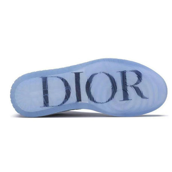 Nike Jordan Dior 1 OG 輕便時尚 低幫復古籃球鞋 白灰 男女同款#優質爆款#