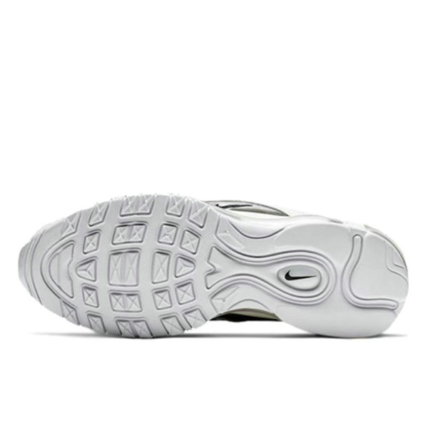 Nike Air Max 97 低幫 運動慢跑鞋 黑白色 男女同款