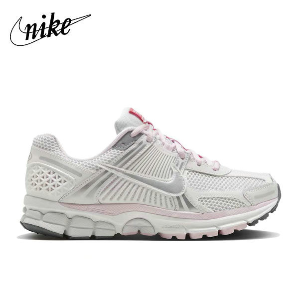 Nike Zoom Vomero 5 舒適透氣 低幫跑步鞋 男女同款 白粉
