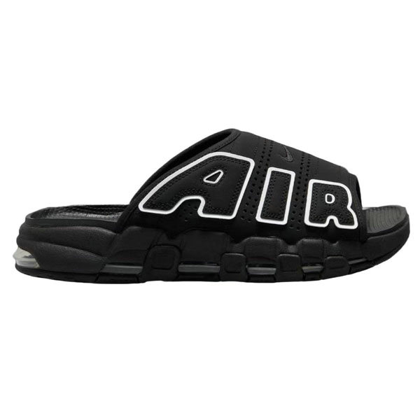 Nike Air More Uptempo Slide 沙灘休閒 運動拖鞋 黑色