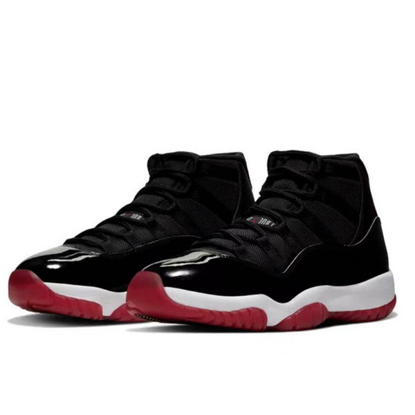 限時特價#2022熱銷 Air Jordan 11 Bred 季後賽 黑紅 籃球鞋 男女同款