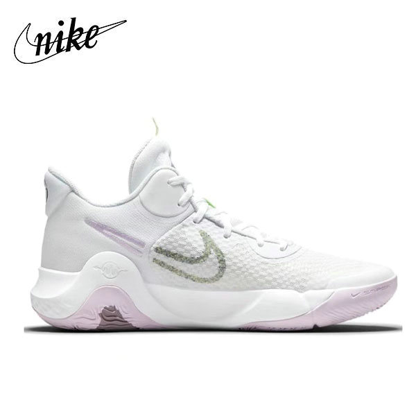 Nike Trey 5 IX 杜蘭特 耐磨防滑 織物合成革 復古籃球鞋 男款 白粉