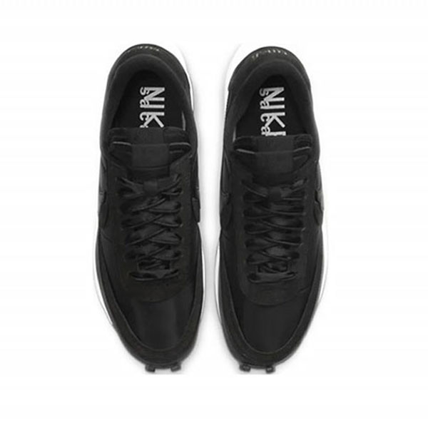 Nike Sacai黑白 LDV Waffle 華夫 解構 運動跑步鞋 男女同款#品質嚴選