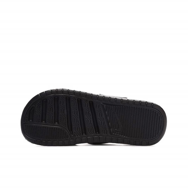 Nike Benassi Duo Ultra Slide 兩杠 舒適腳感 抗磨防滑 沙灘鞋忍者拖鞋 純黑