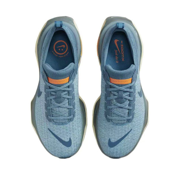 Nike Flyknit 3 lnvincible Run 耐磨減震透氣 跑步鞋 男女款 藍色