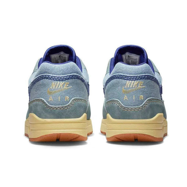Nike Air Max 1 Premium Dirty Denim 初代複古 氣墊慢跑鞋 男款 牛仔藍#瘋狂搶購