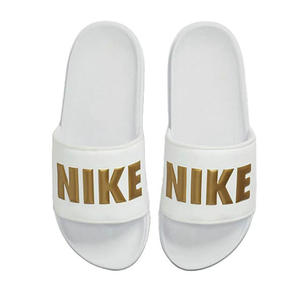 Nike Offcourt Slide 簡約休閒 戶外潮流 運動拖鞋 男女同款 白金