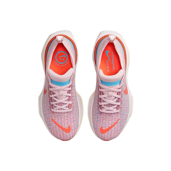 Nike Flyknit 3 lnvincible Run 減震防滑 編織透氣 低幫運動鞋 男女款 粉紅