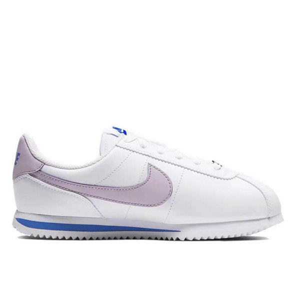 現貨特價#2022熱銷 Nike Cortez Basic SL(GS)阿甘慢跑鞋 白淡紫