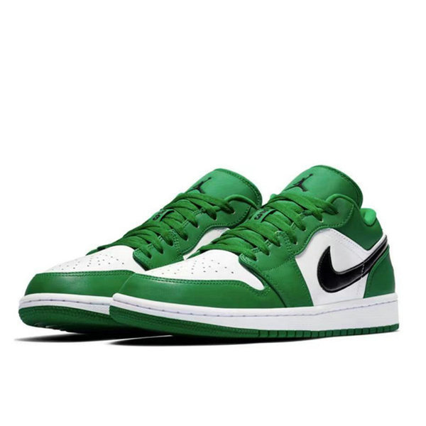 Nike Air Jordan 1 Low AJ1小凱爾特人 輕便舒適 低幫復古籃球鞋 白綠#出貨快速#