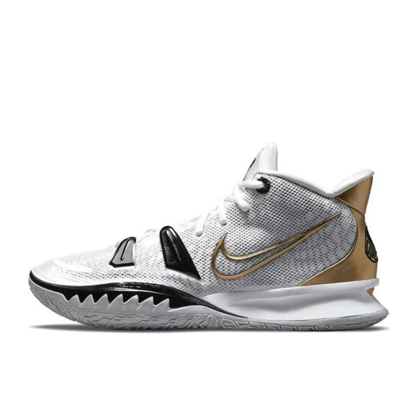 Nike Kyrie 7 總決賽 歐文 魔術貼 耐磨防滑 實戰籃球鞋 白金 男女同款