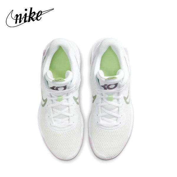 Nike Trey 5 IX 杜蘭特 耐磨防滑 織物合成革 復古籃球鞋 男款 白粉