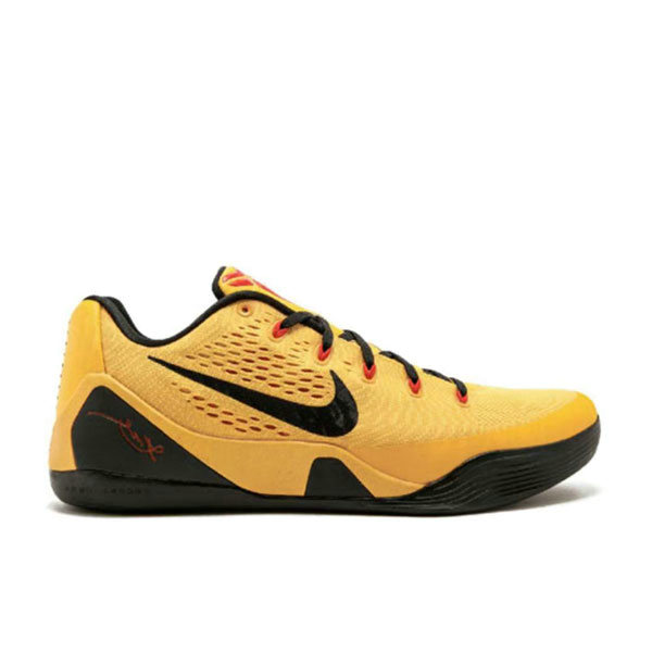 Nike Zoom Kobe 9 EM Low Bruce Lee 低幫實戰籃球鞋 男款 黃黑