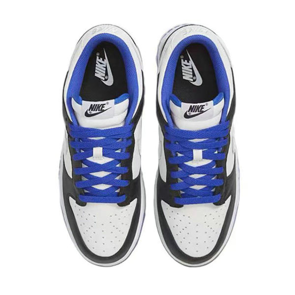 Nike Dunk Low 復古 防滑輕便 低幫板鞋 男女同款 黑白藍#瘋狂搶購