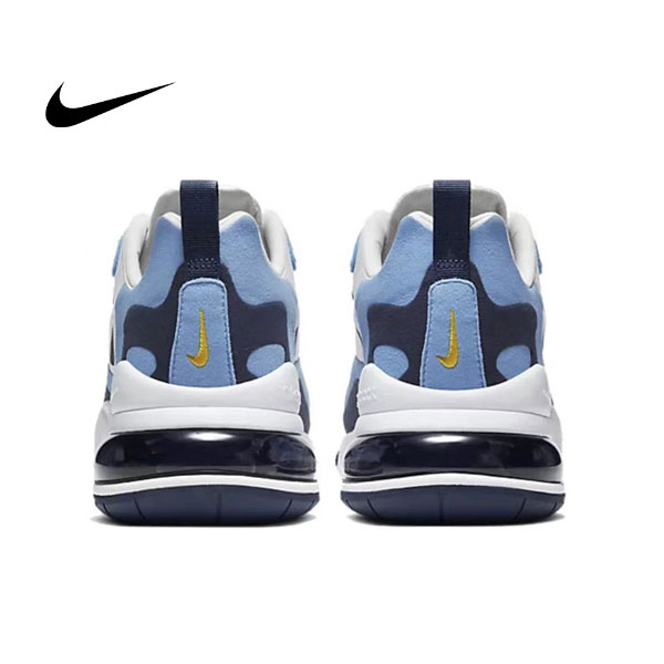 特價好康#2022熱銷 Nike Air Max 270 React 防滑輕便運動鞋 藍白 男女同款